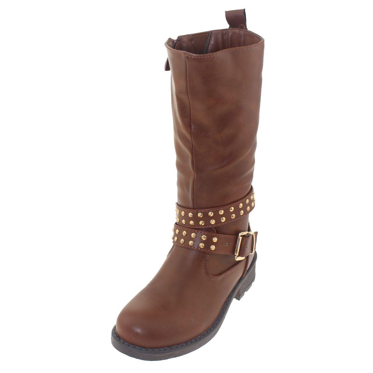 Bota Niña Marrón Vía Franca Niña-0