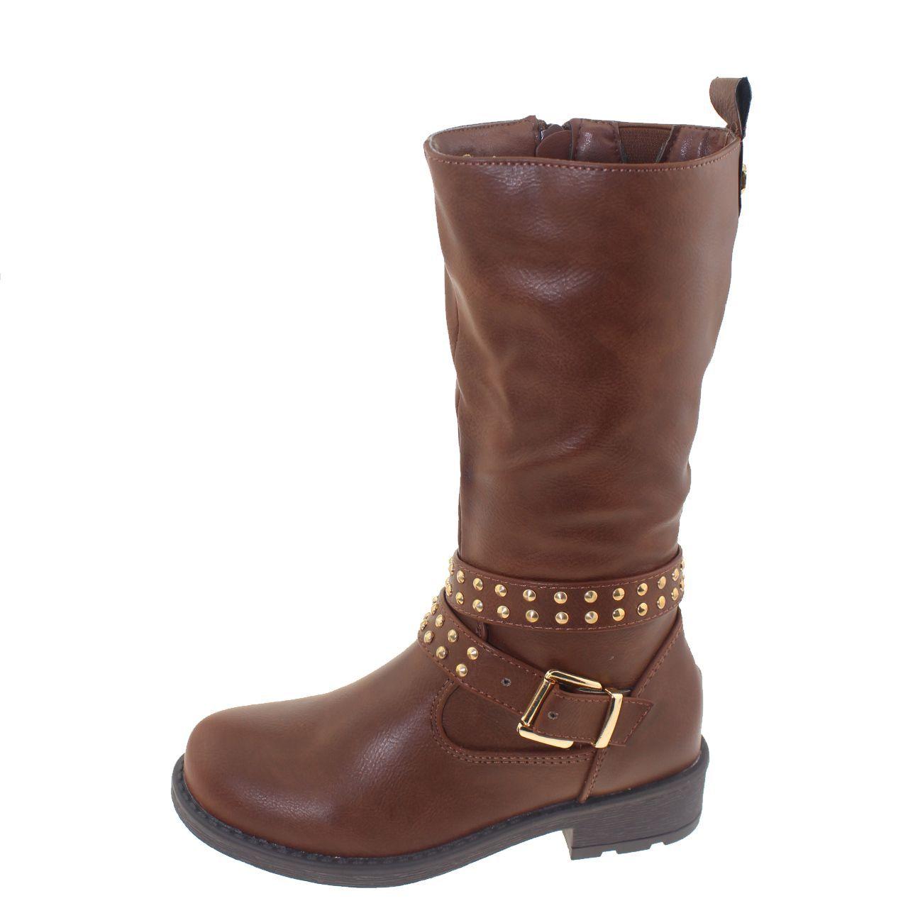 Bota Niña Marrón Vía Franca Niña-1