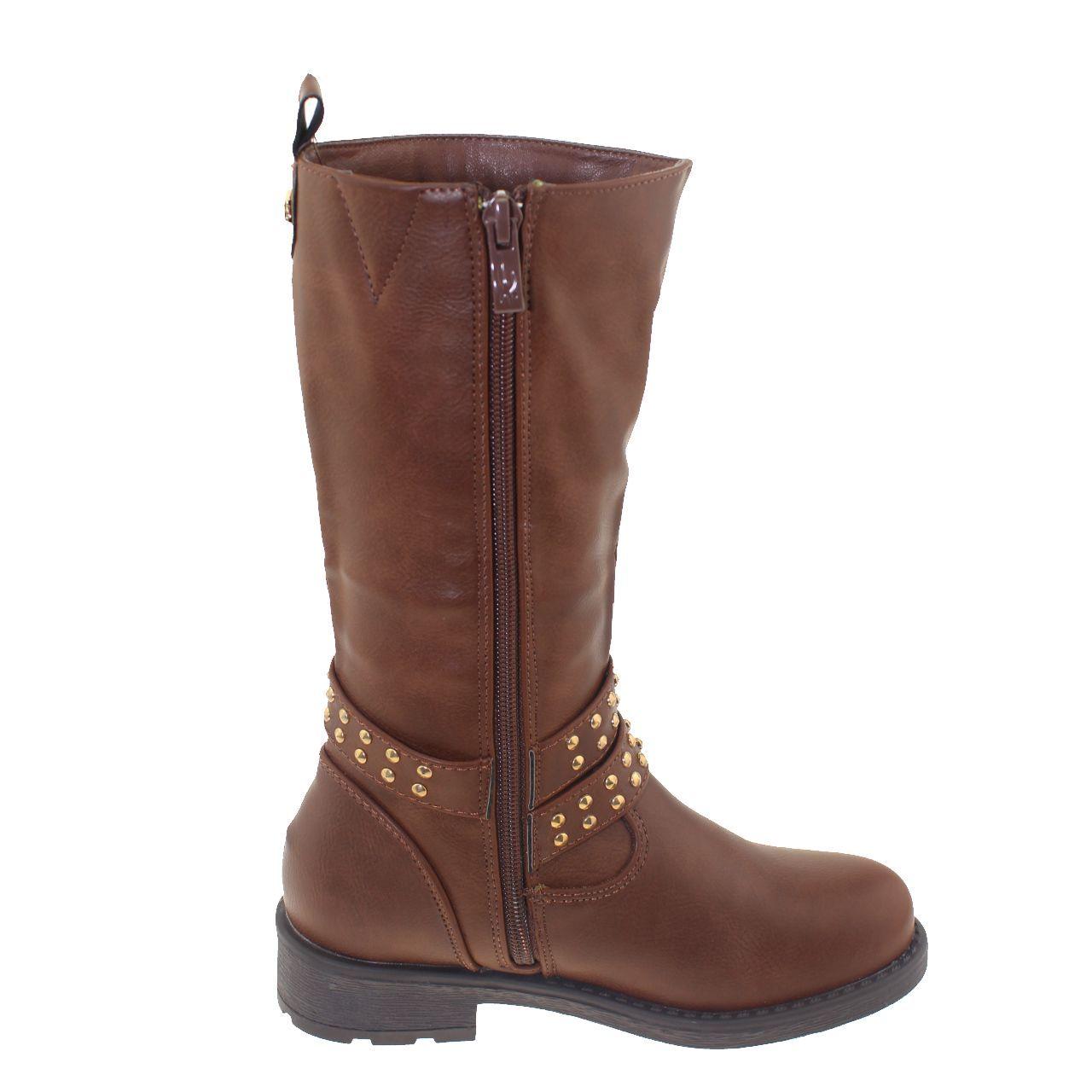 Bota Niña Marrón Vía Franca Niña-2