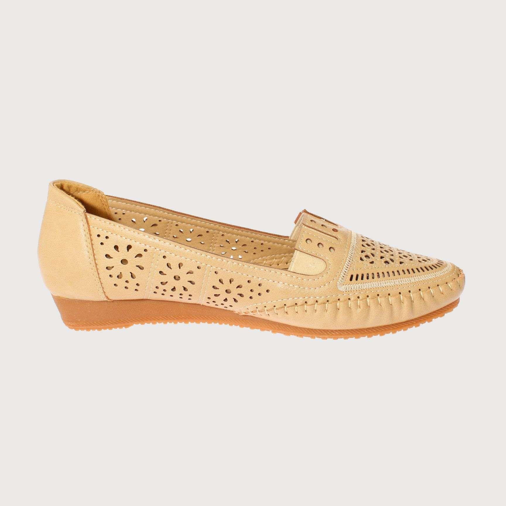 Mocasín Beige Vía Franca Mujer Art: 5EH145BEIGE-3