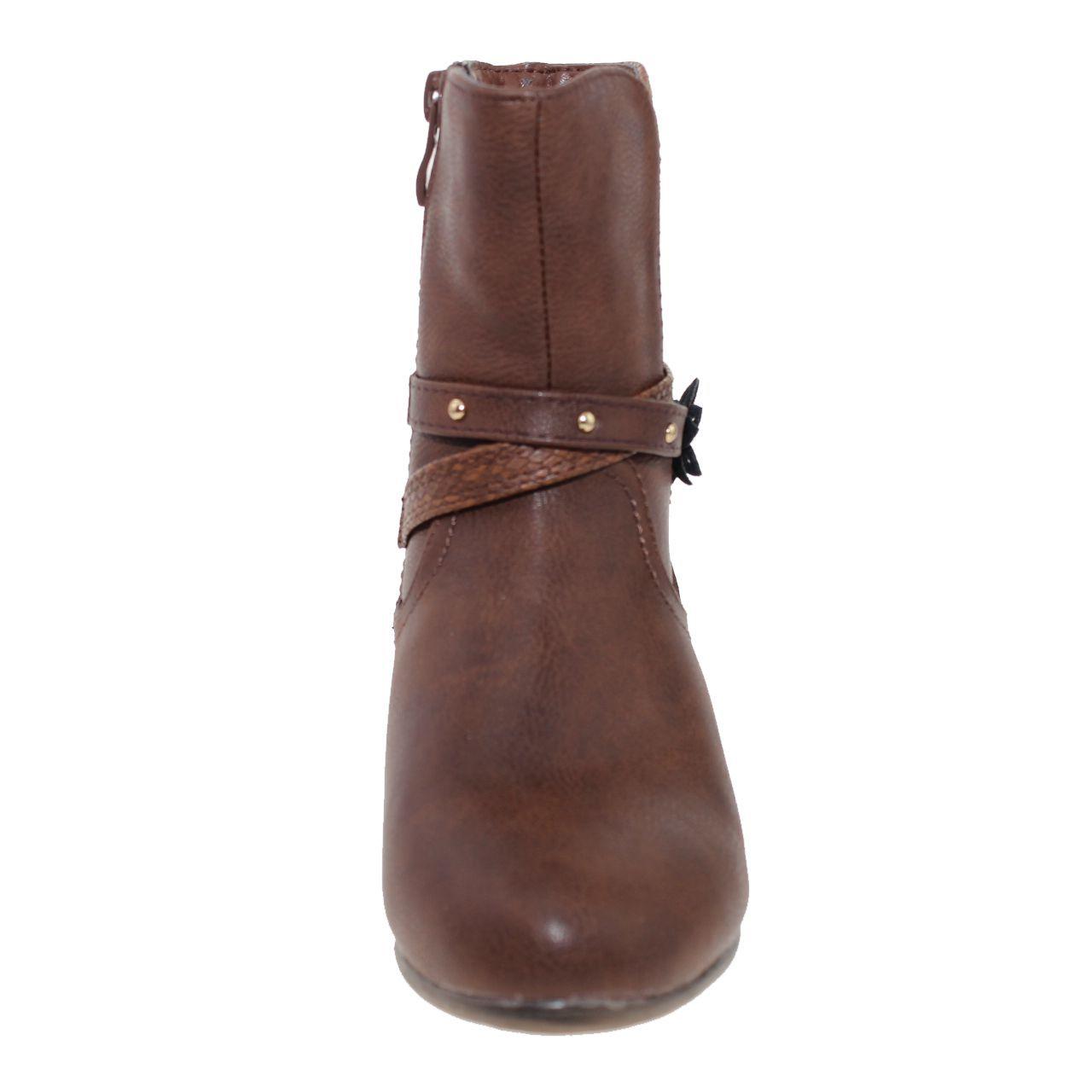 Bota Marrón Vía Franca Niña-3