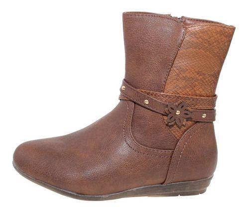Bota Marrón Vía Franca Niña-5