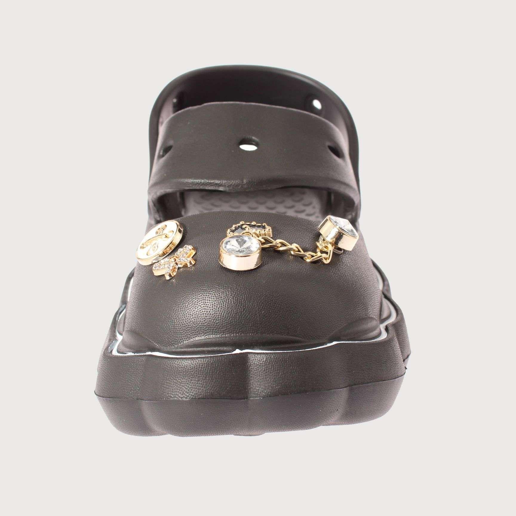 Sandalia Negro Vía Franca Mujer Art: 5SJT04817BLACK-2