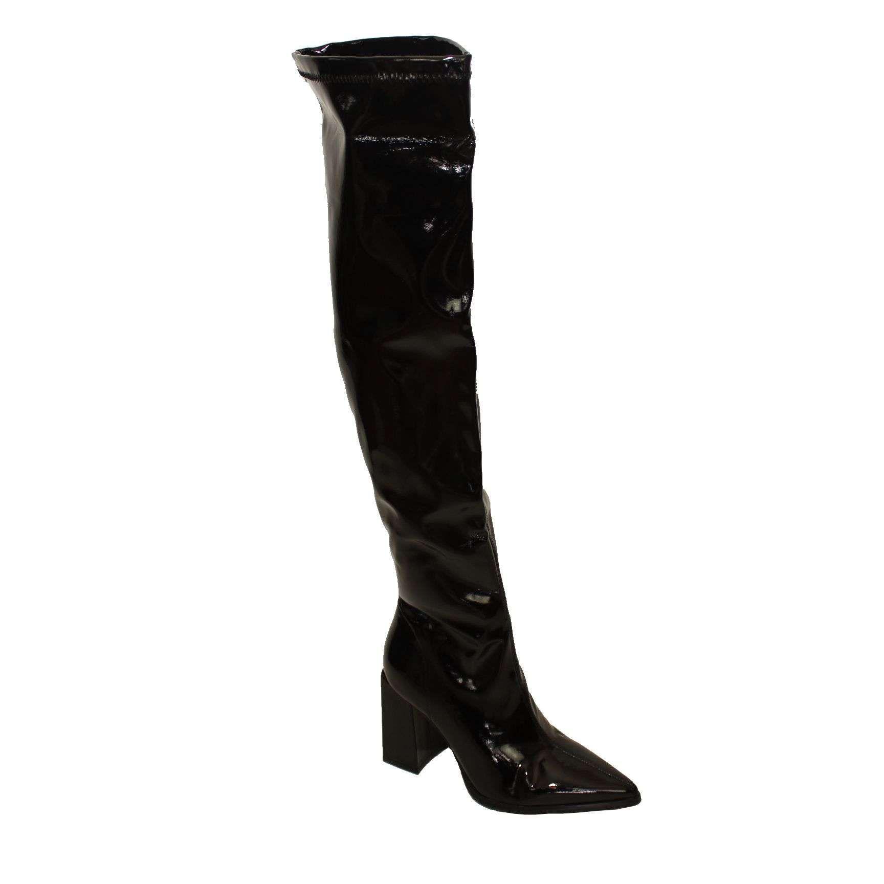 Bota Bucanera Negro Vía Franca Mujer Art: 5B303BLACK-0