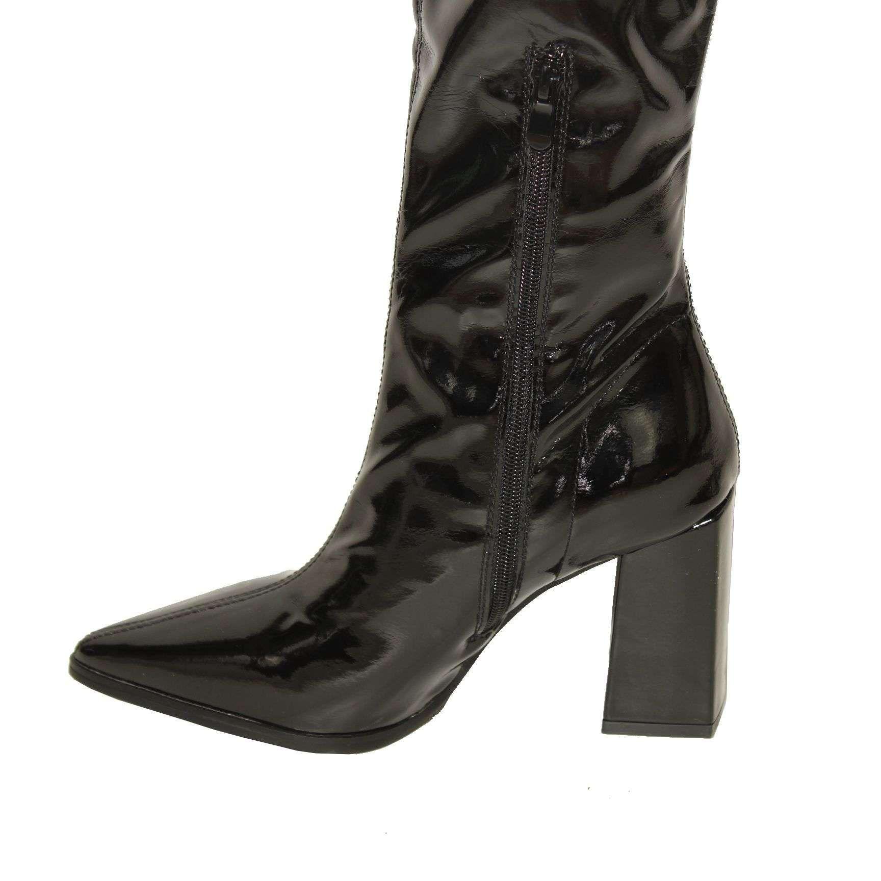 Bota Bucanera Negro Vía Franca Mujer Art: 5B303BLACK-3
