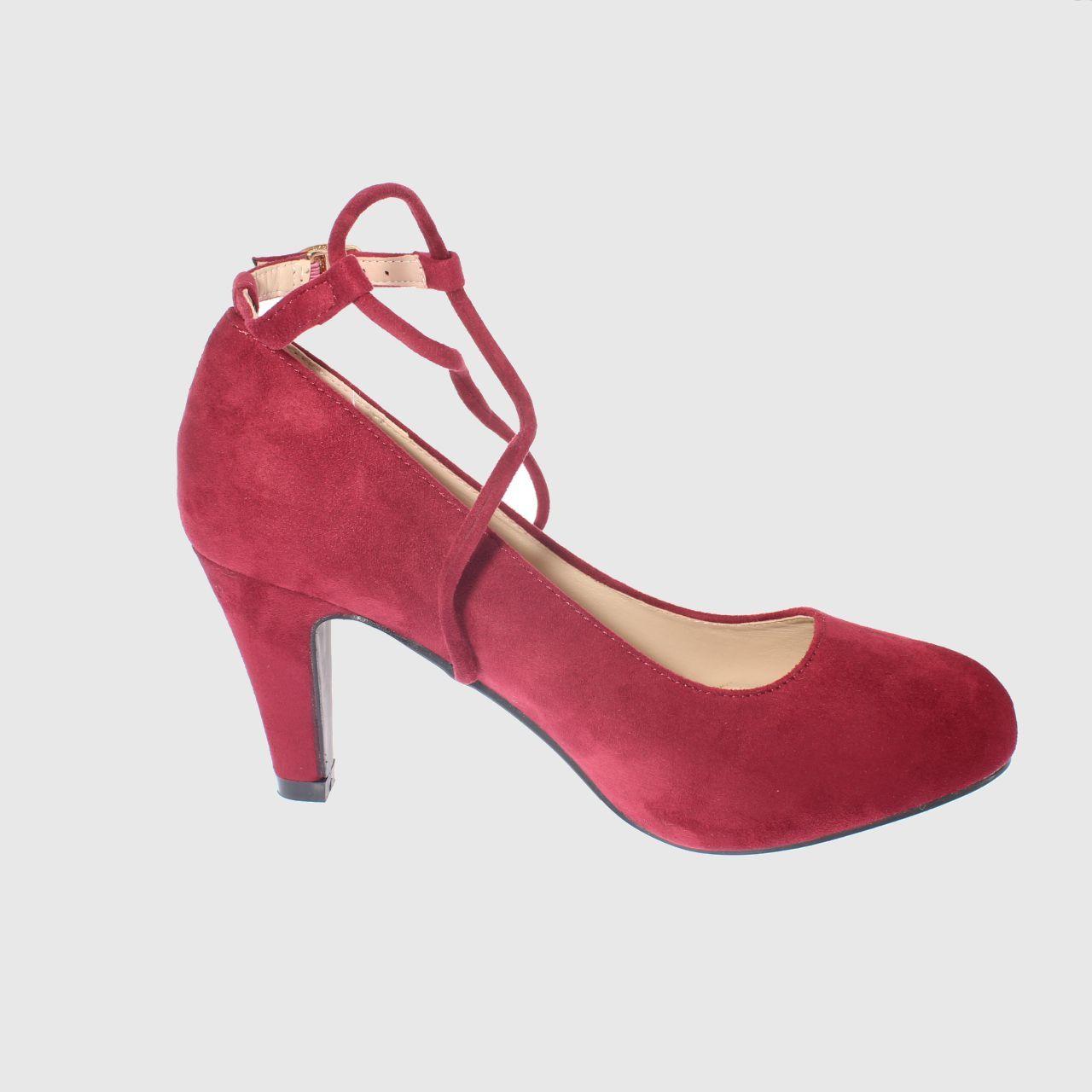Zapato taco Vino Vía Franca Mujer-2