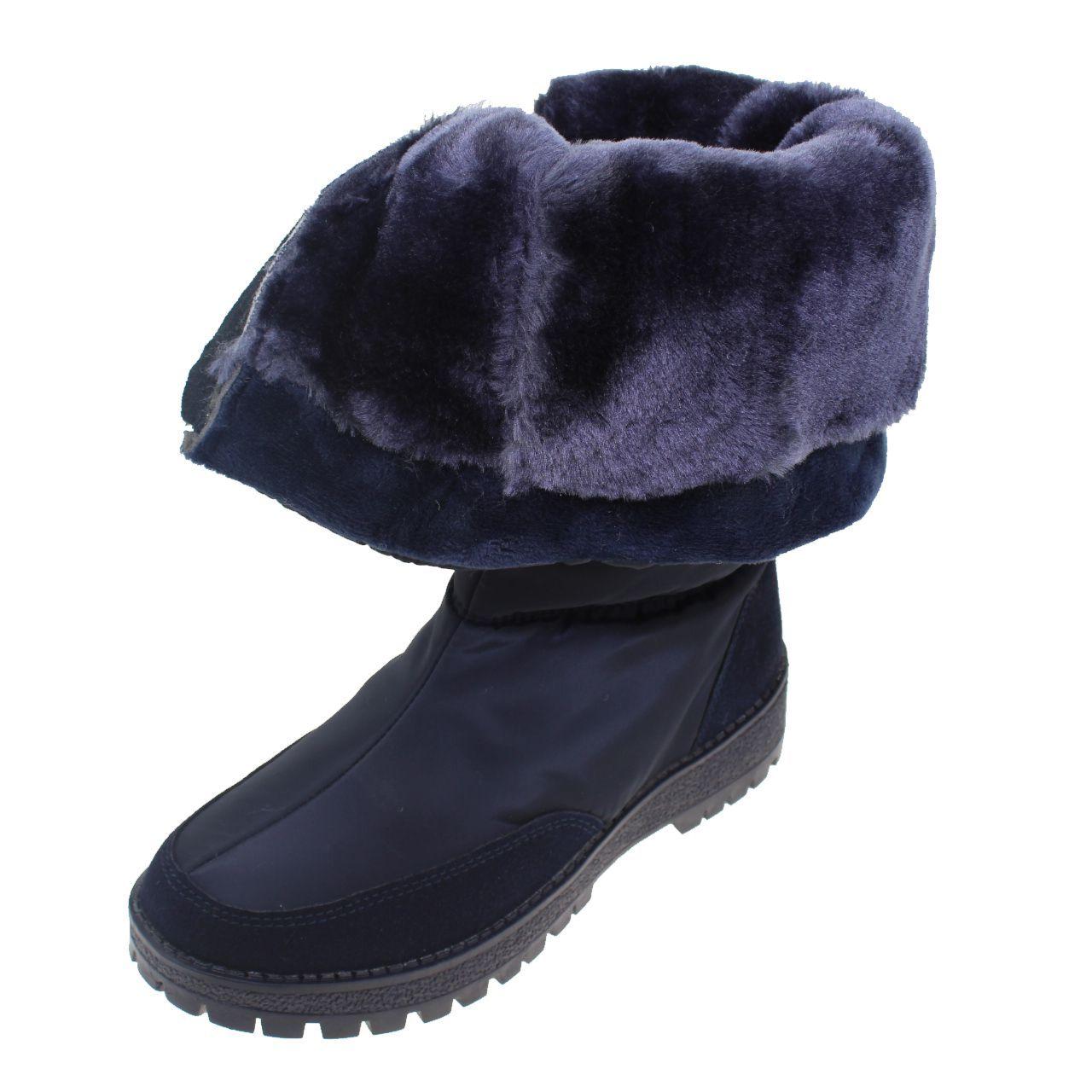 Bota Mujer Azul Vía Franca Mujer-2