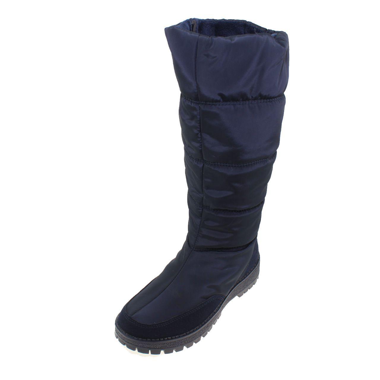 Bota Mujer Azul Vía Franca Mujer-3