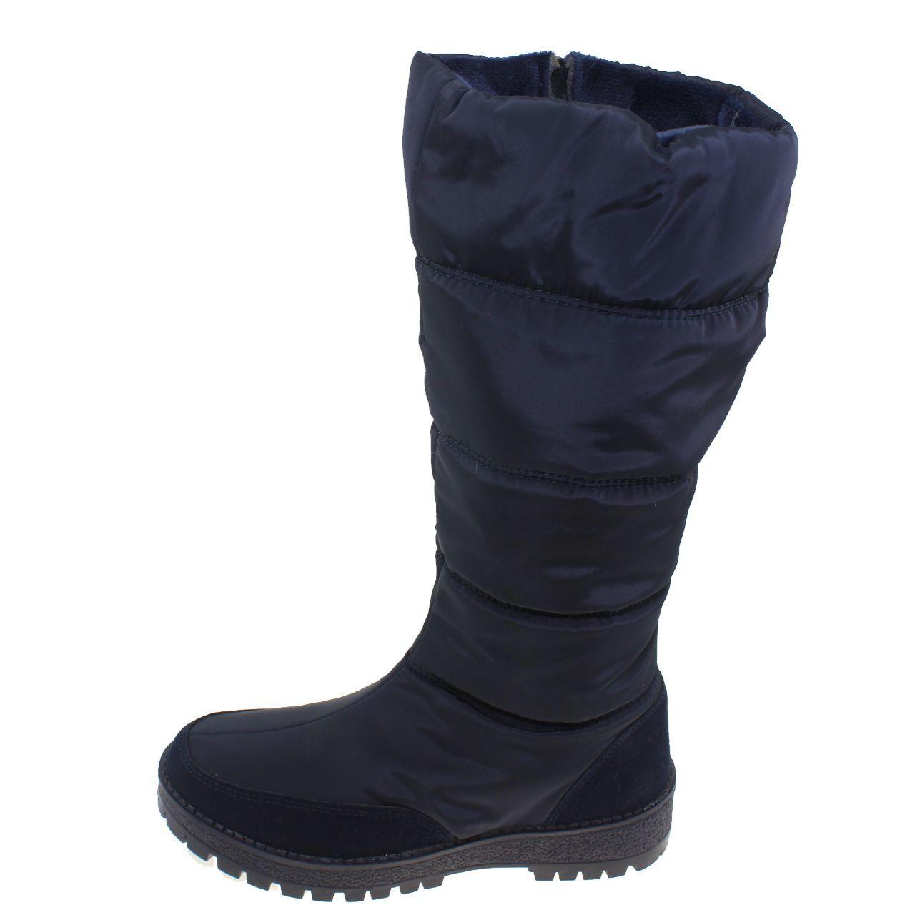 Bota Mujer Azul Vía Franca Mujer-4