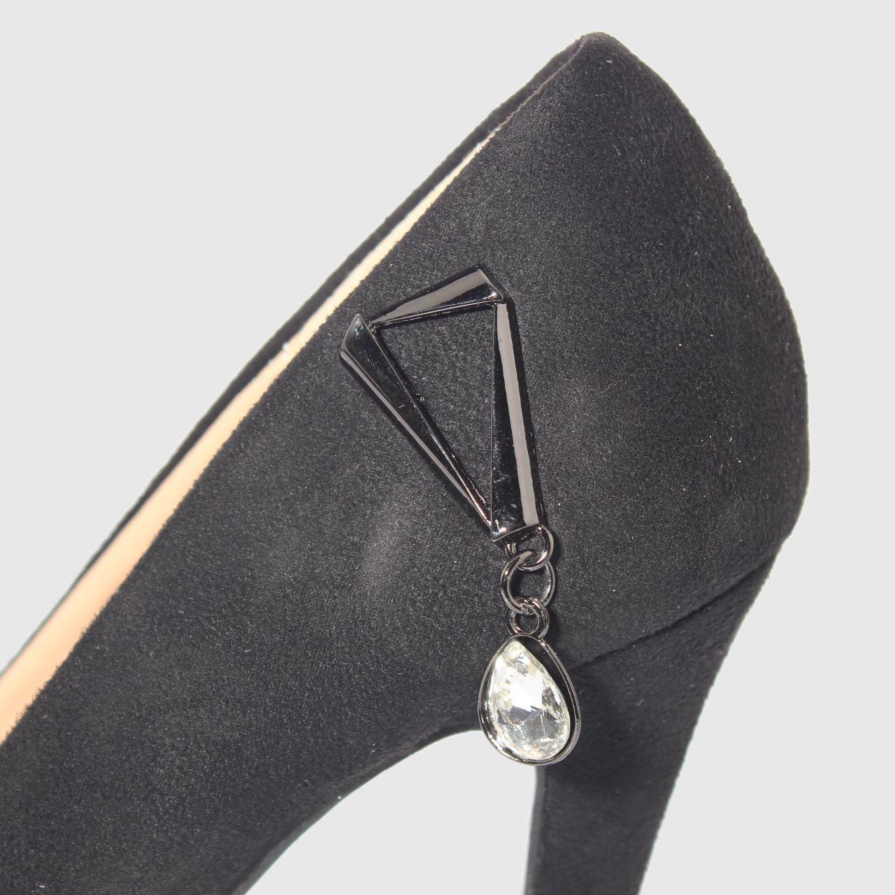Zapato taco Negro Vía Franca Mujer-4