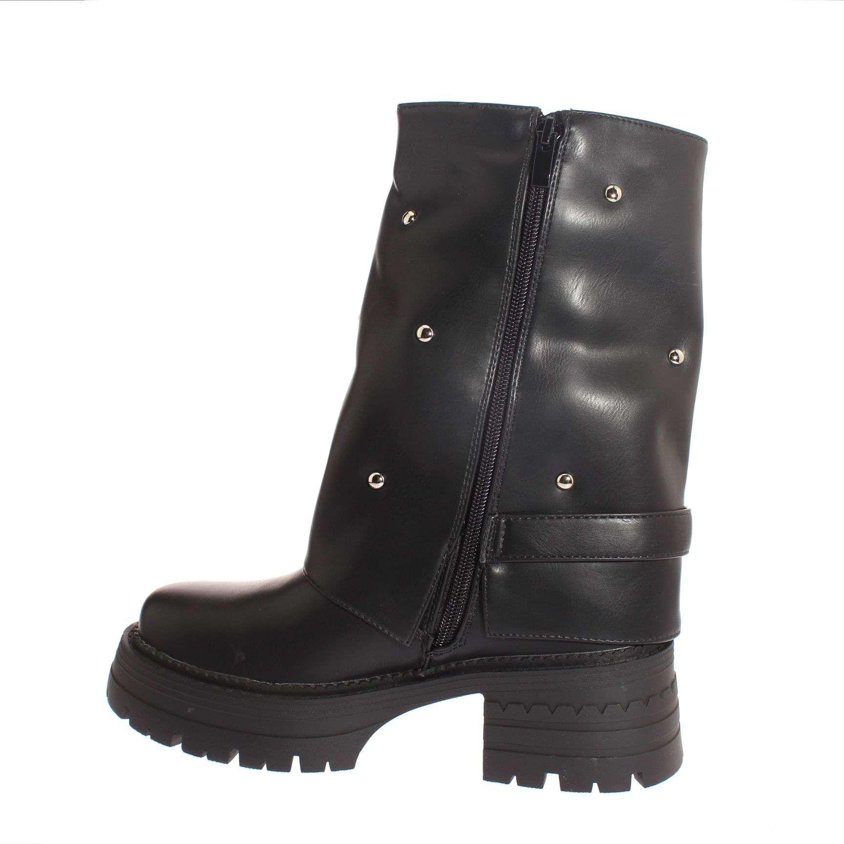 Bota Negro Vía Franca Mujer Art: 5PG242791BLACK-3