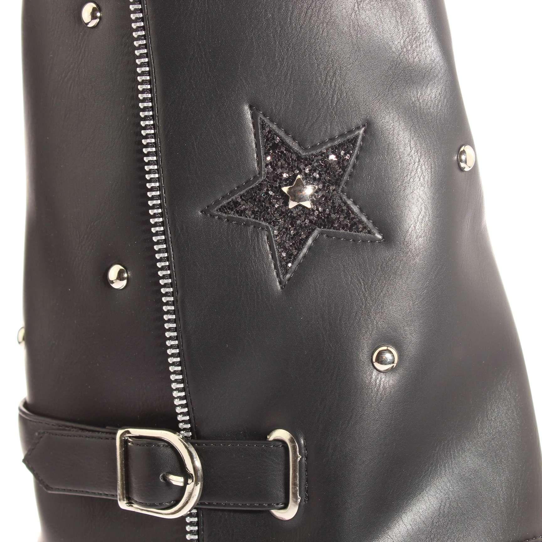 Bota Negro Vía Franca Mujer Art: 5PG242791BLACK-4
