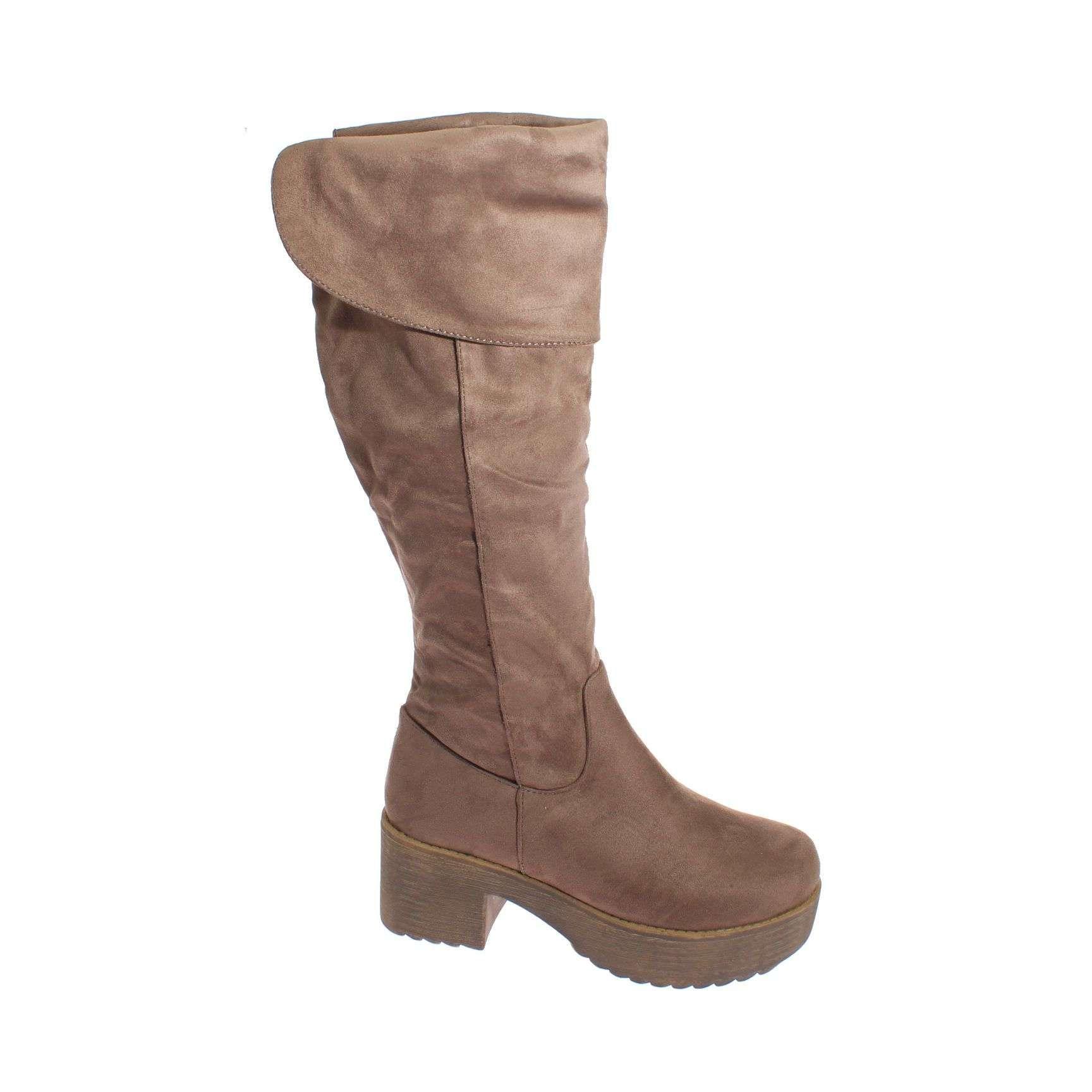 Bota Café Vía Franca Mujer Art: 5F33SBROWN-1