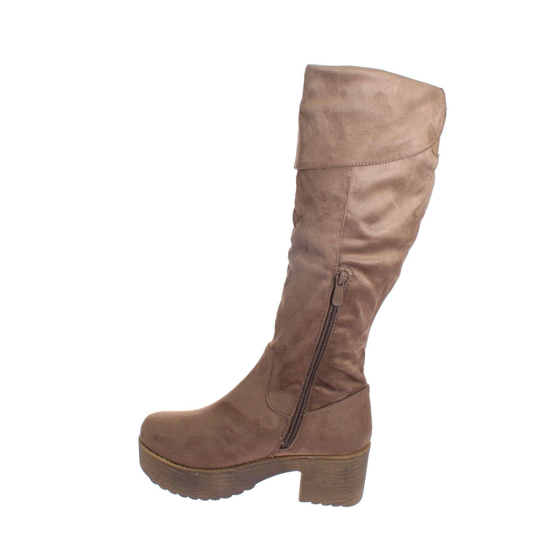 Bota Café Vía Franca Mujer Art: 5F33SBROWN-3