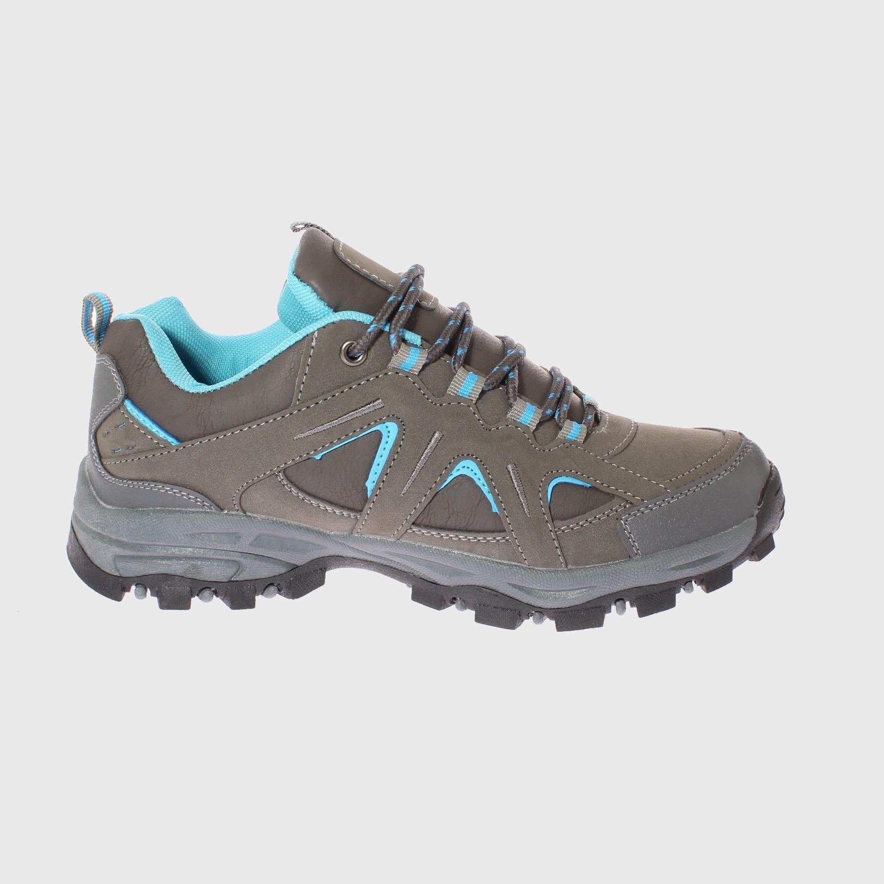 Zapatilla Outdoor Gris/Azul Vía Franca Mujer-2