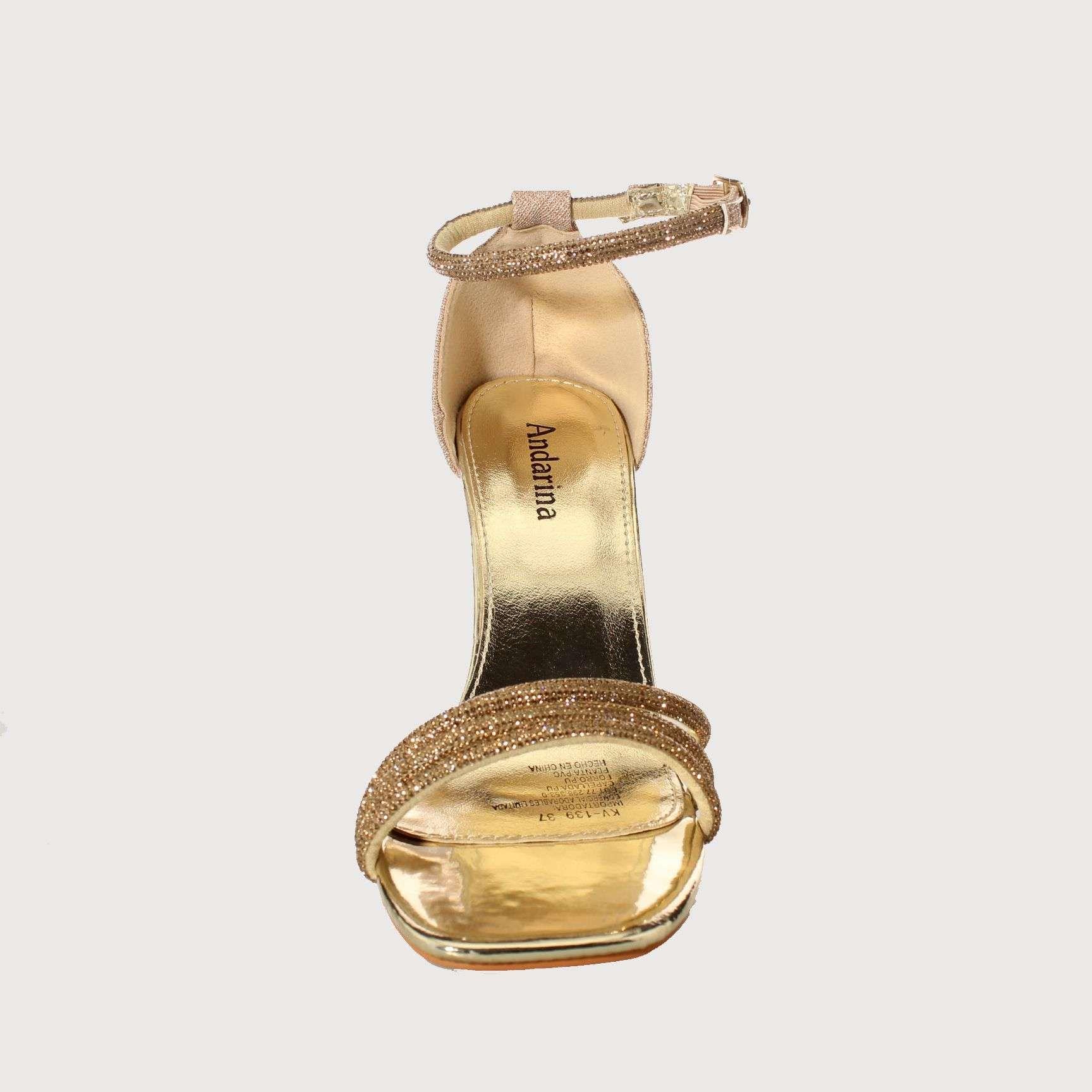 Sandalia Dorado Vía Franca Mujer Art: 5KV139GOLD-2