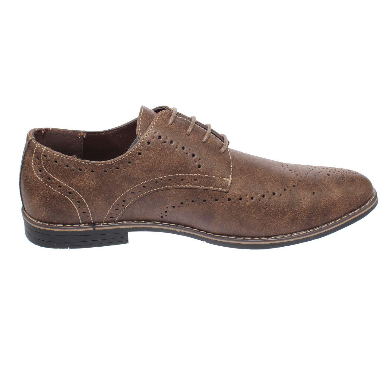 Zapato Formal Taupe Vía Franca Hombre-1
