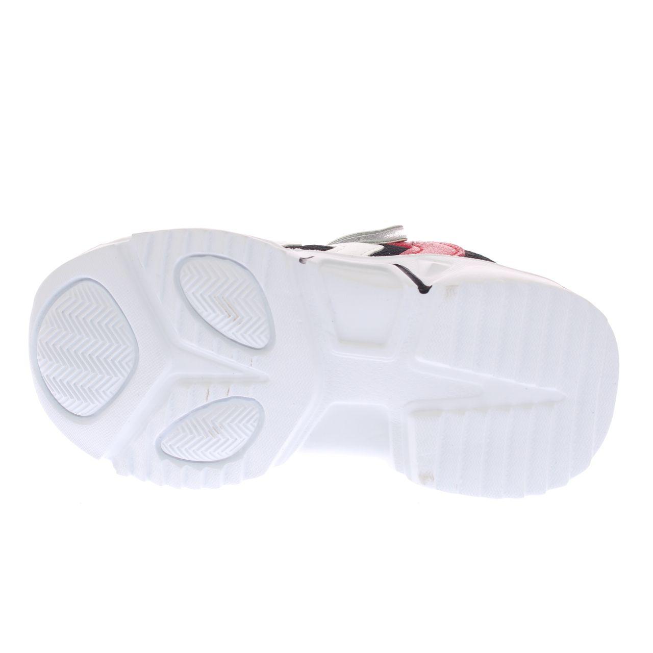 Zapatilla Negro/rojo Vía Franca Niño-4