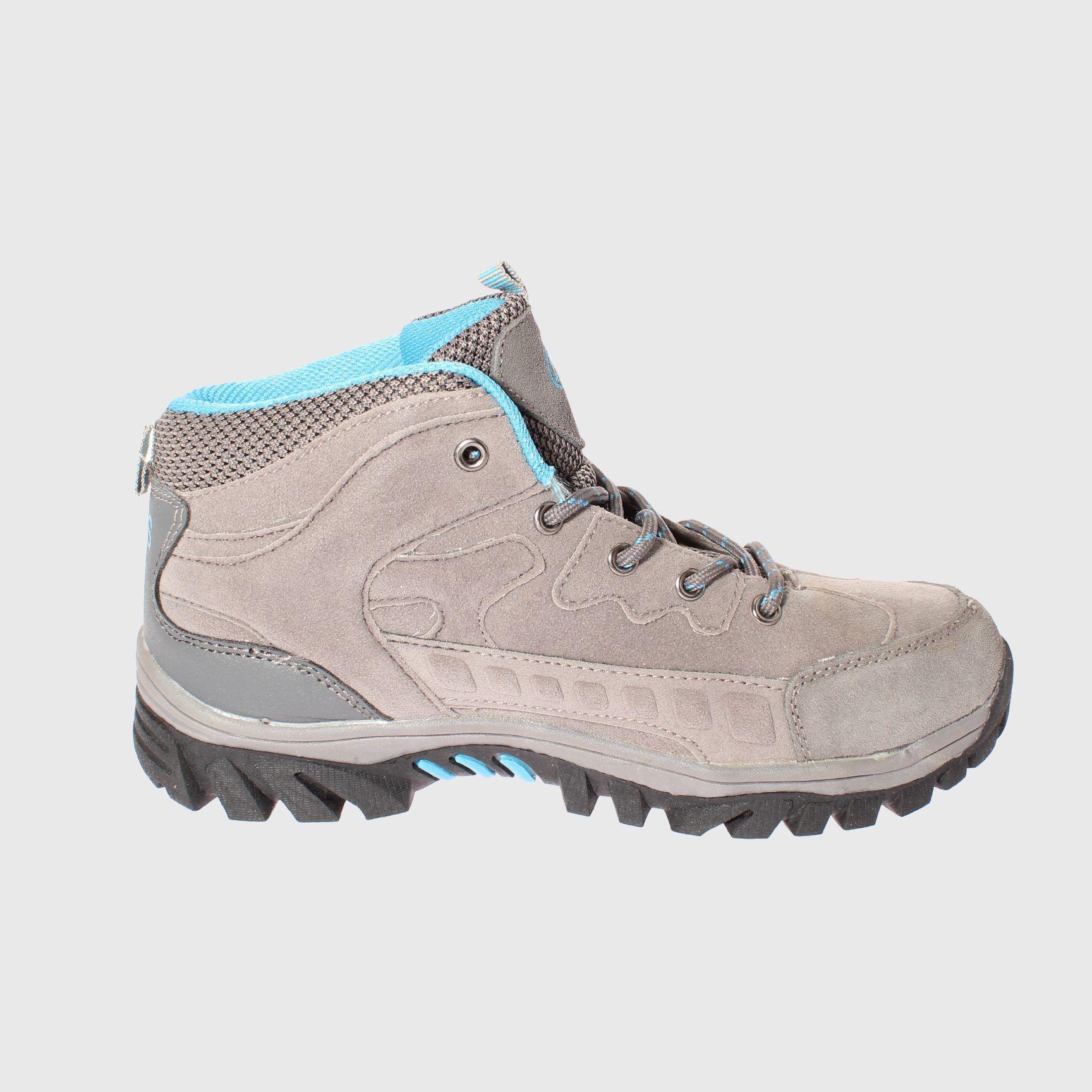 Zapatilla Outdoor Gris/azul Vía Franca Mujer-2