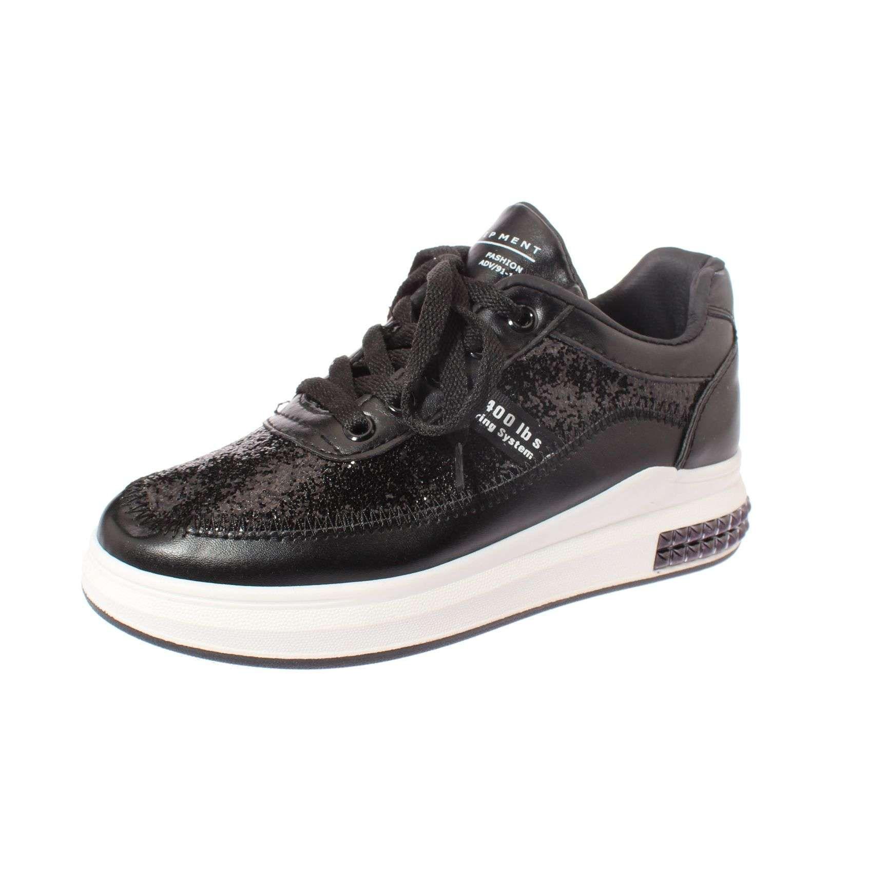 Zapatilla Negro Vía Franca Mujer Art: 51803210597BLACK-0