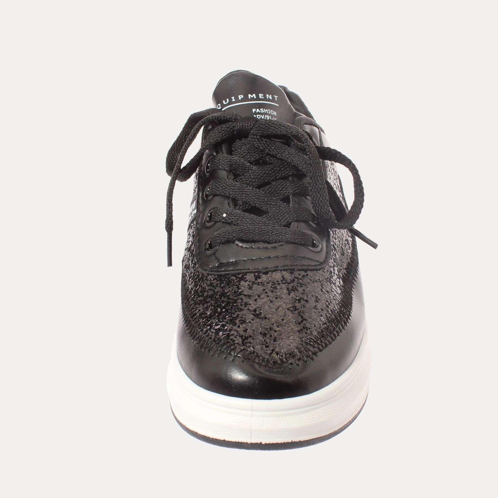 Zapatilla Negro Vía Franca Mujer Art: 51803210597BLACK-2
