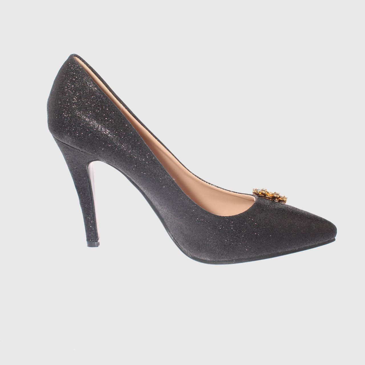 Zapato Taco Negro Vía Franca Mujer-3