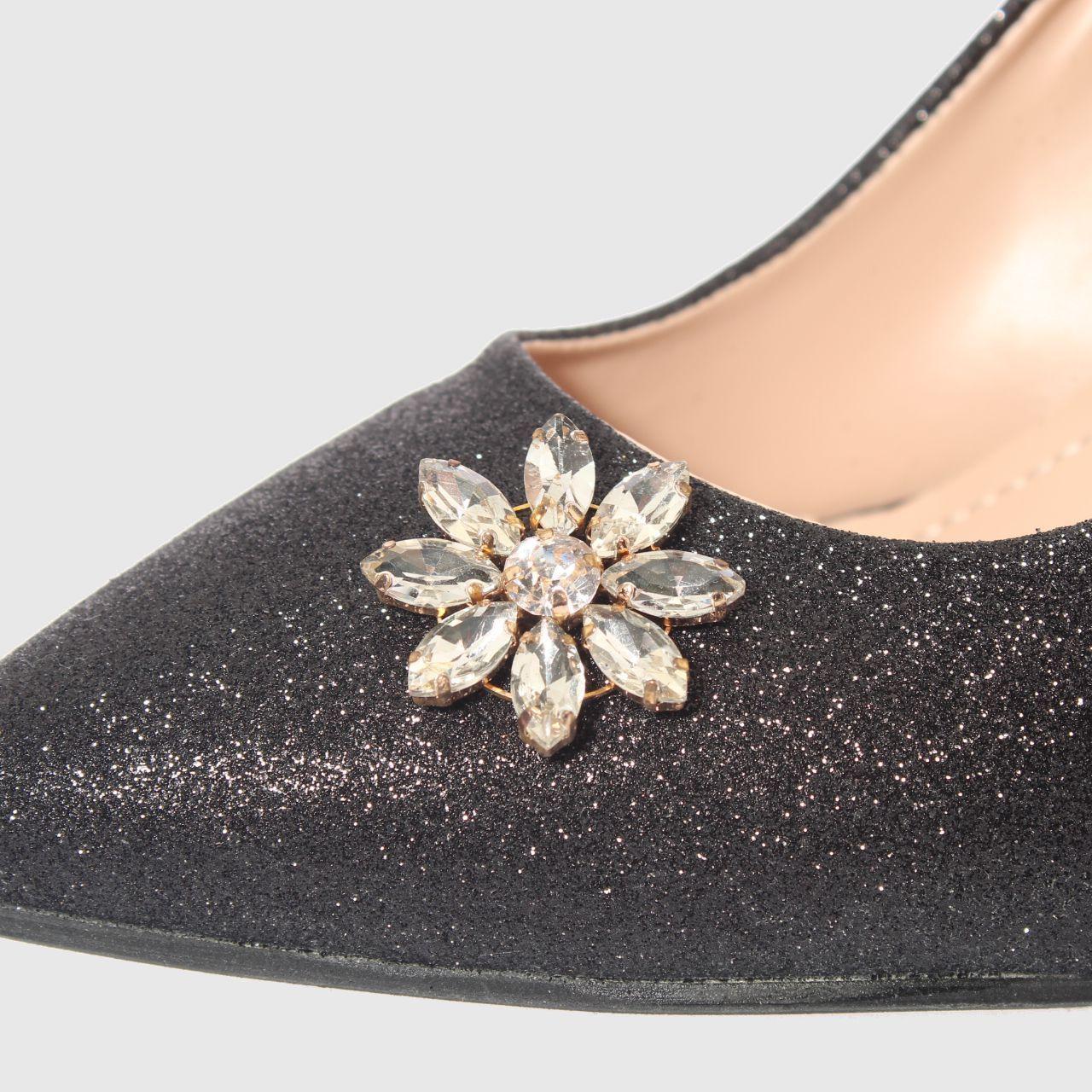 Zapato Taco Negro Vía Franca Mujer-4