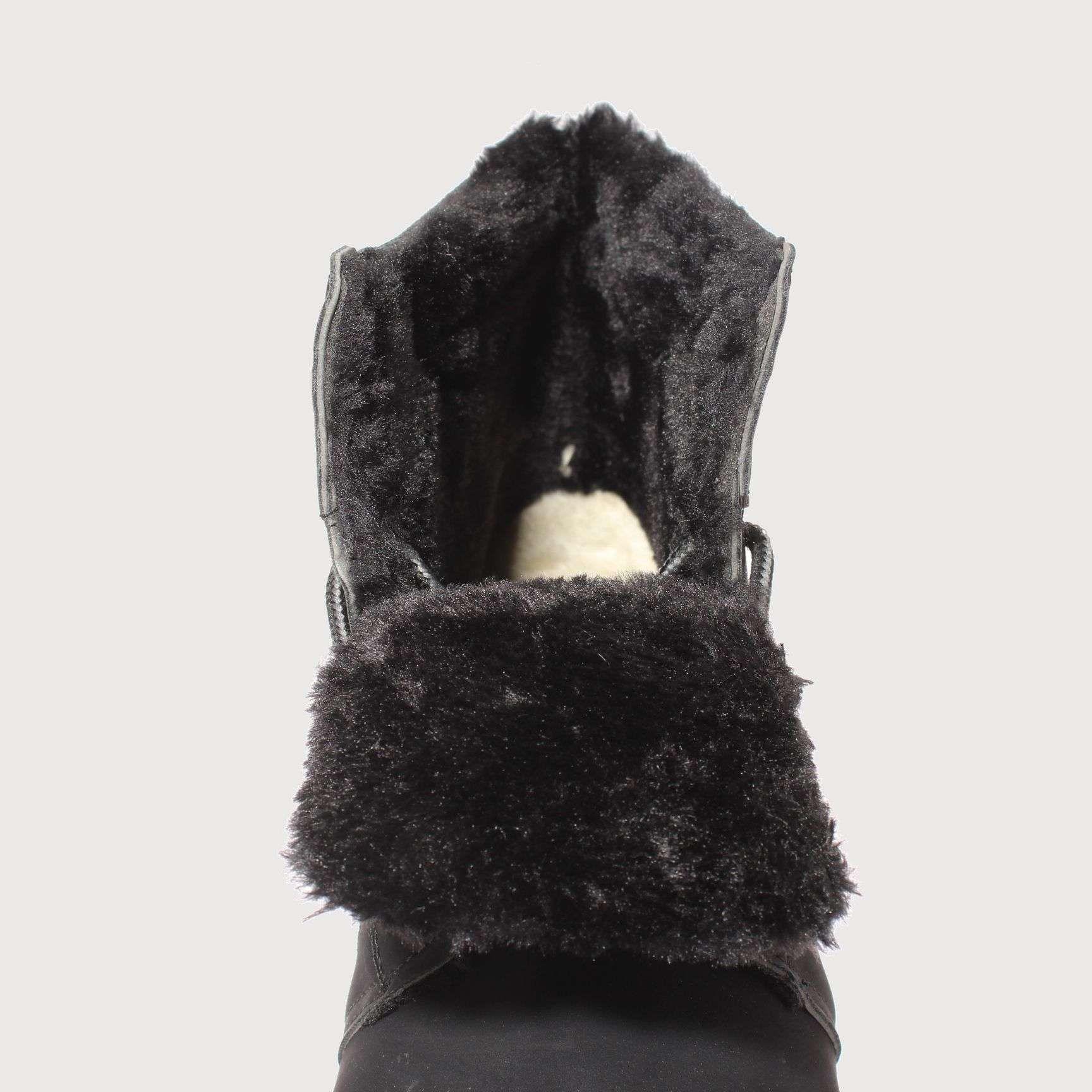 Botín Negro Vía Franca Hombre Art: 8HQL012291BLACK-4