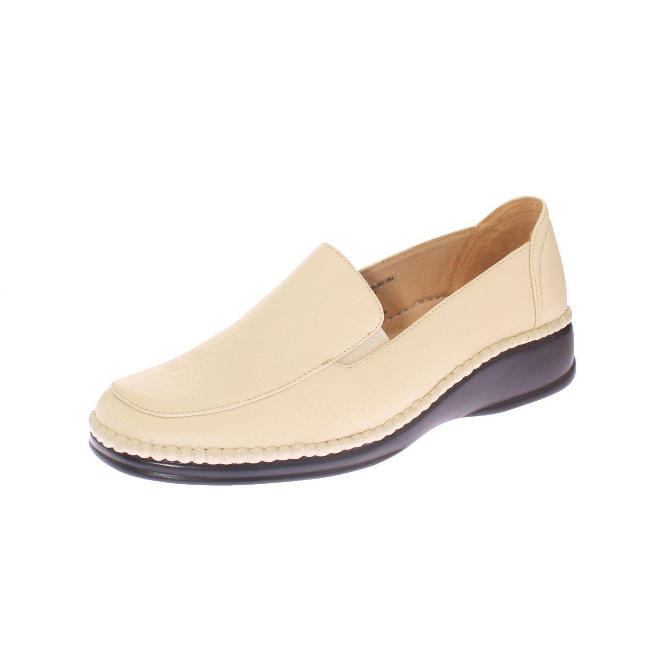 Mocasín Beige Vía Franca Mujer-0