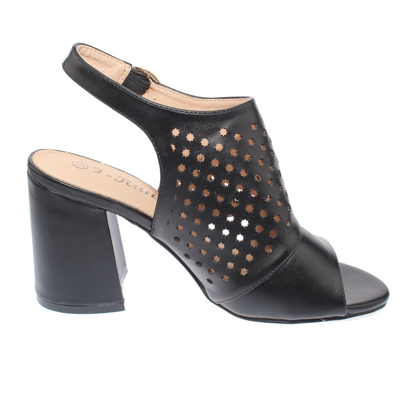 Sandalia Negro Vía Franca Mujer Art: 5G8194BLACK-3