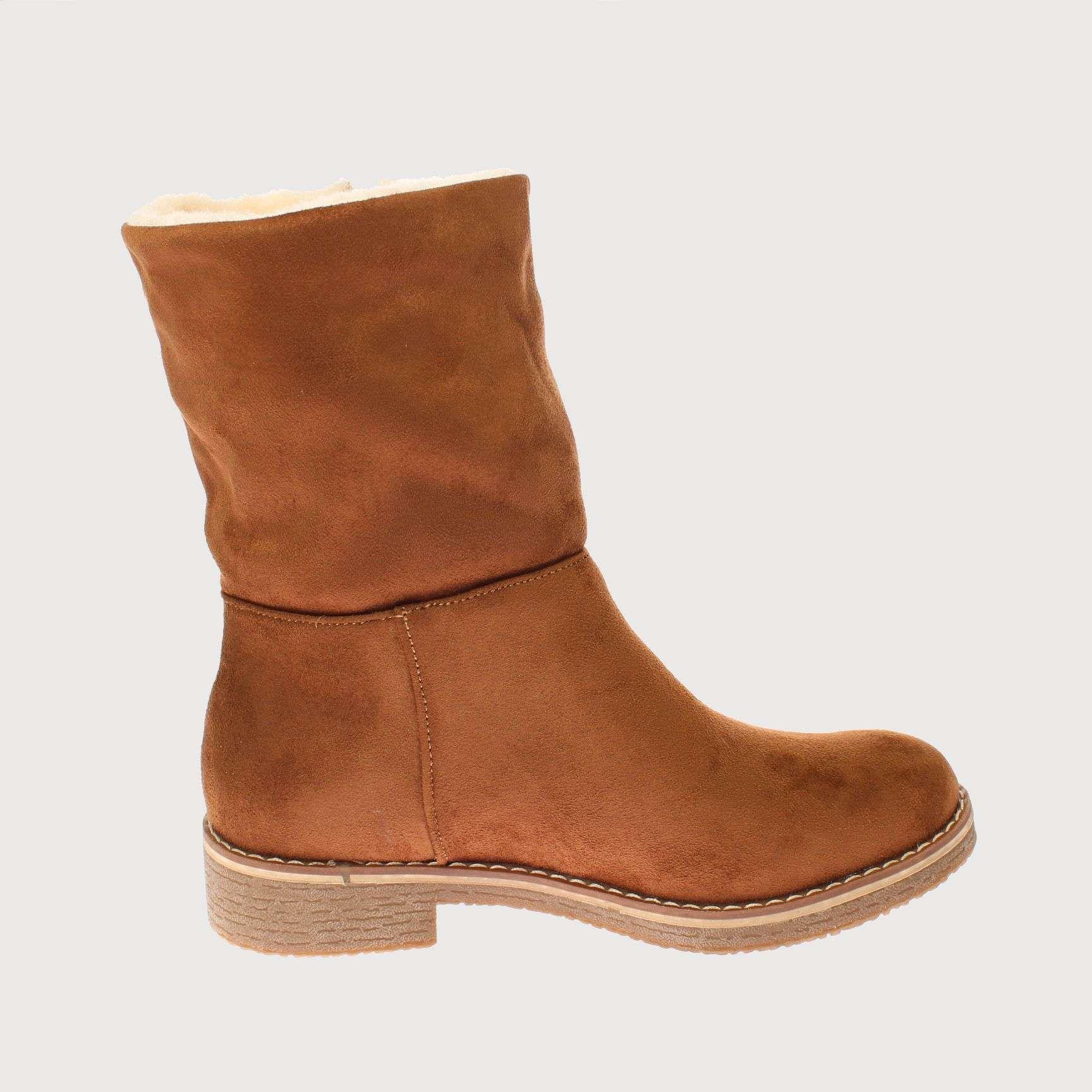 Bota Café Claro Vía Franca Mujer Art: 512082455CAMEL-3