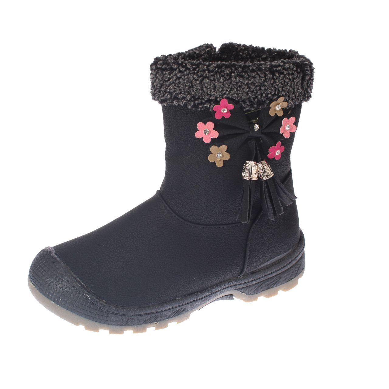 Bota Niña Negro Vía Franca Niña Art: 3ASK72908BLACK-0