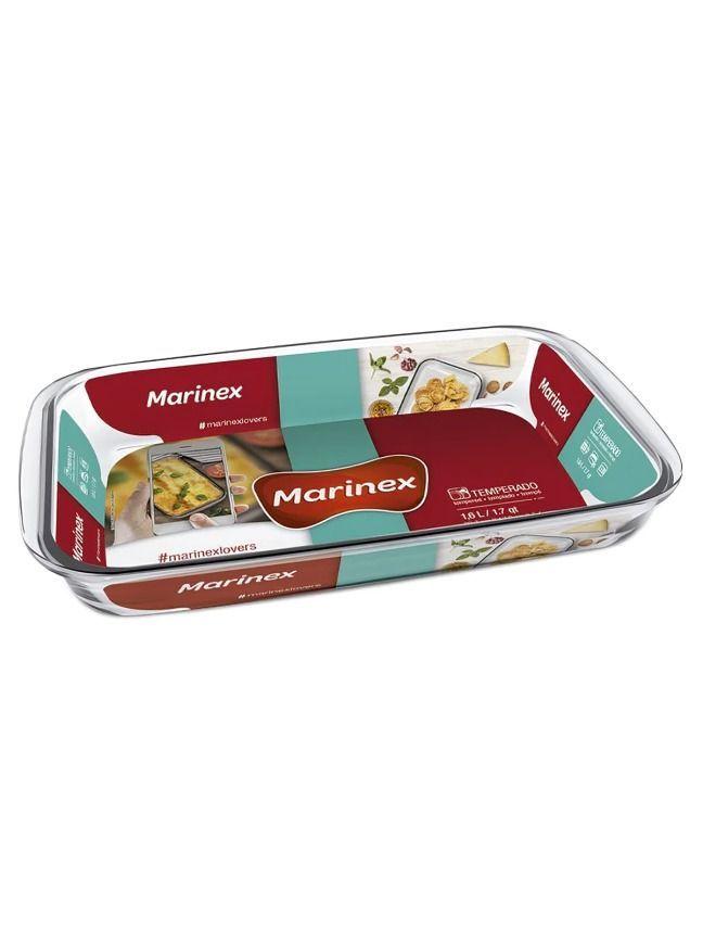 Asadera rectangular pequeña 1,6 litros-2