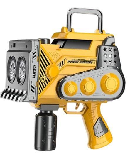 Pistola de burbujas Recargable con LUZ-0