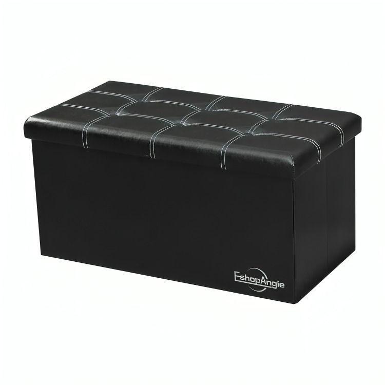 Banqueta Baul Puff Baul Organizador Puff Sillon Tamaño76x38cm-0