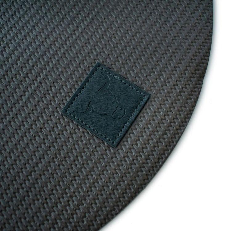 INDIVIDUAL PU REDONDO 38CM GRIS WAYU-2