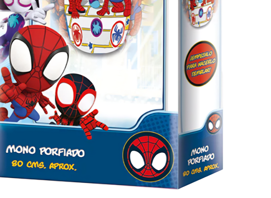 Mono Porfiado 80cm. Spidey – Marvel-2