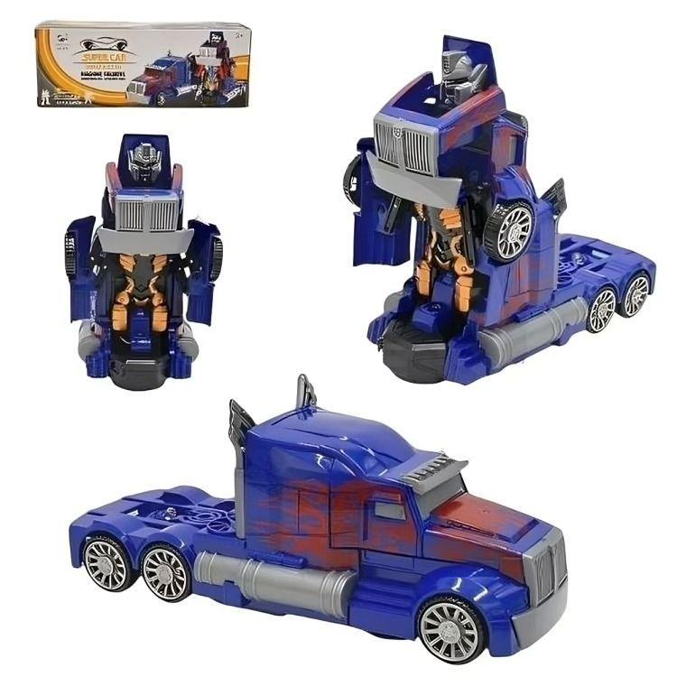 PAK DE 3 CAMION TRANSFORMABLE A PILA CHICO -2