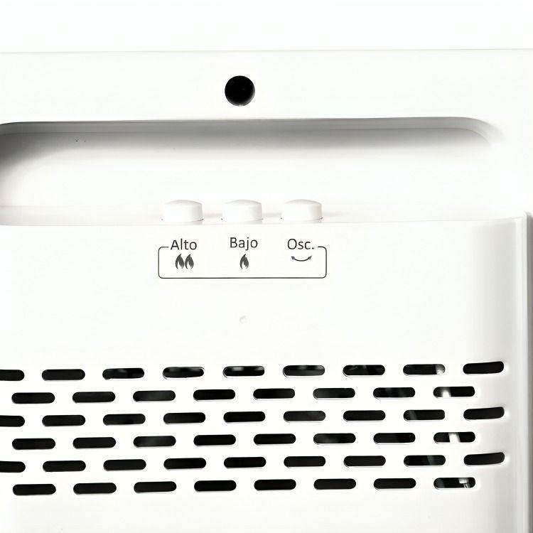 CALEFACTOR CON EFECTO LUMINOSO  FIBRA CARBONO  KFC90D1 -2