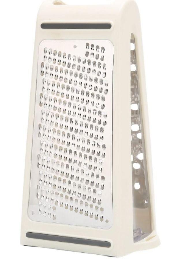 RALLADOR DE QUESO Y VERDURAS DOBLE CARA CON CONTENEDOR-0