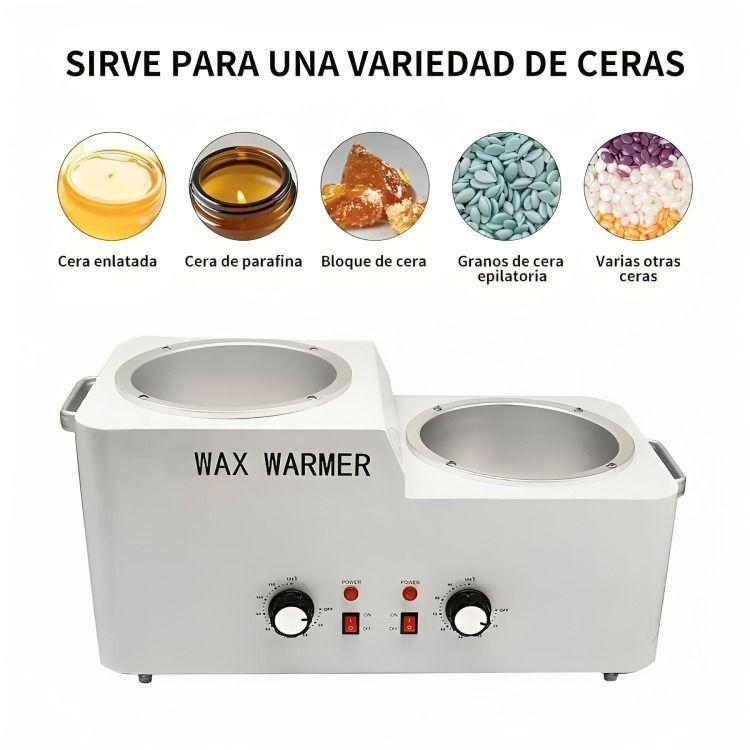 Olla De Cera Depilatoria Con Colador Y Filtro 6 Kilos-2