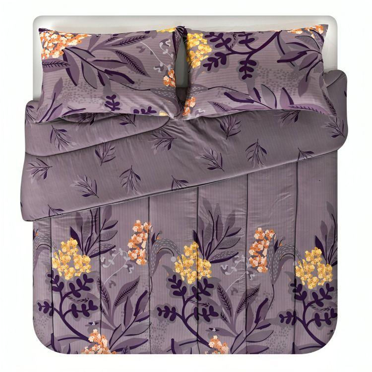 Plumón Estampado 2 Plazas / Lavanda – American Family By Cannon-1