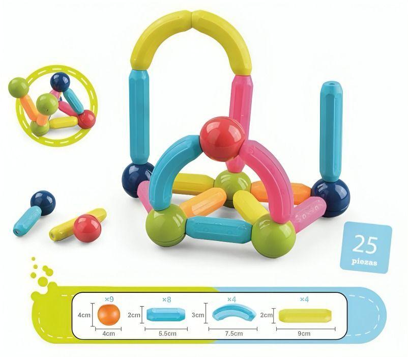 Palo y Varilla Magnetica 25 pcs-2