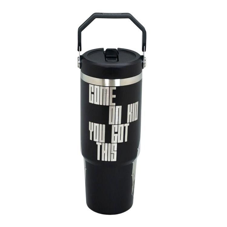 Botella Insulada Con Mango 850ml Black Star Wars 1 Mandalorian-2