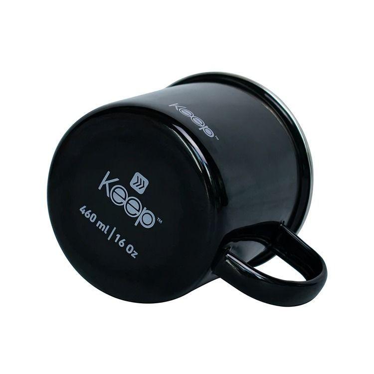 MUG METALICO 16OZ KEEP NEGRO-2
