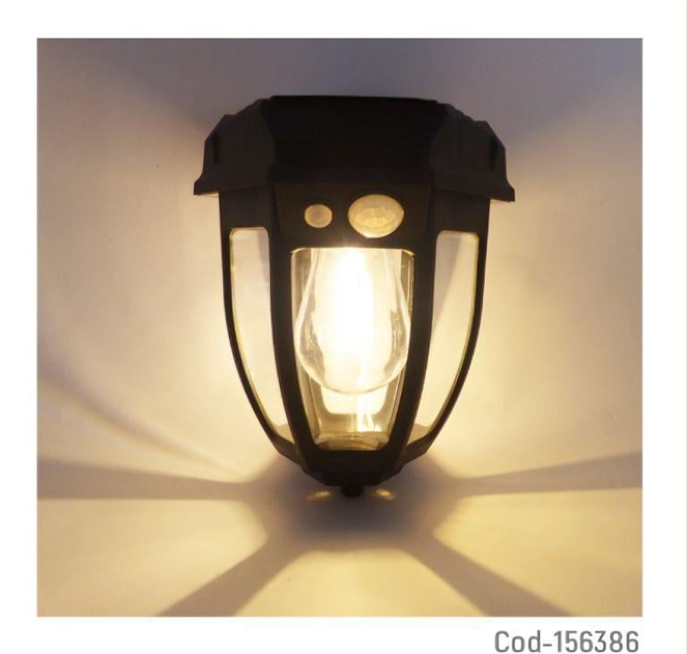 Farol LED Solar WW-669-1 Luz Fija con Sensor-2