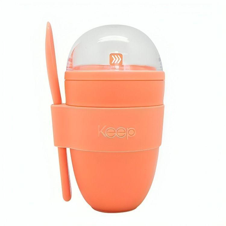 Vaso Yogurt Keep Cereal 330ml Color Surtido-0