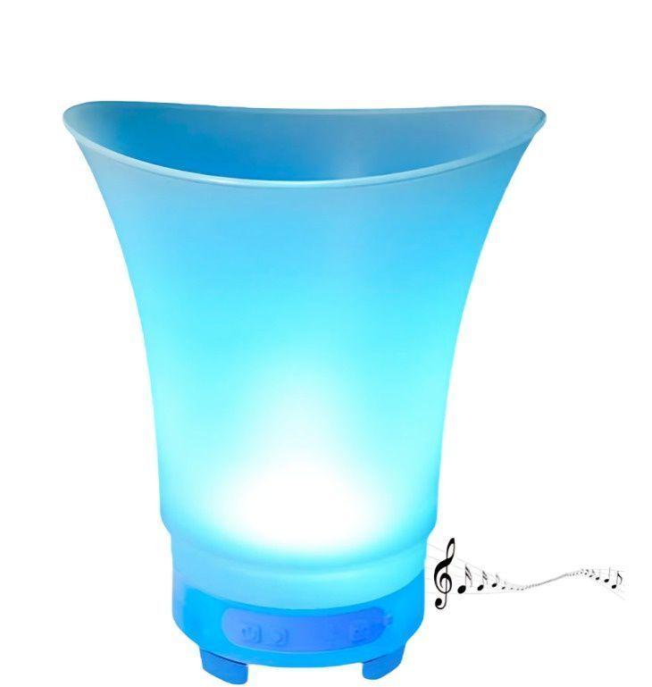 PARLENTE RECARGABLE K036 HIELERA CON LUZ RGB  -3