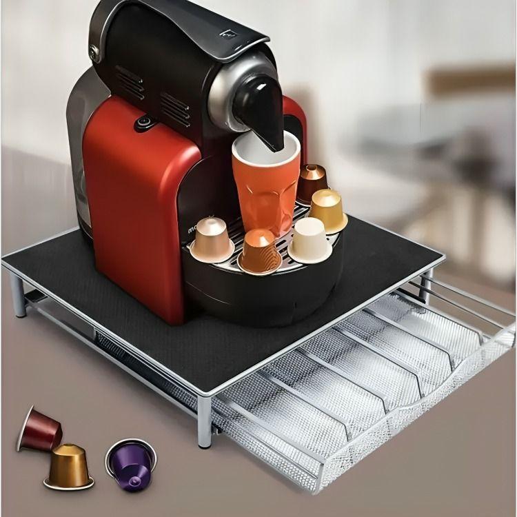 Porta Cápsulas De Café Organizador Estante Cajón 36u-3
