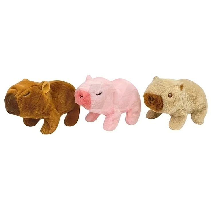 PAK DE 3 CAPIBARA CUTE A PILA 3TONOS NEW-2
